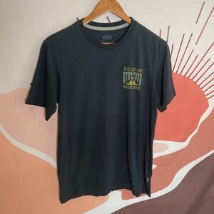 REI Co Op Unisex Small Graphic T Shirt Life Outdoors Est 1958 Gray Hippy Lucid